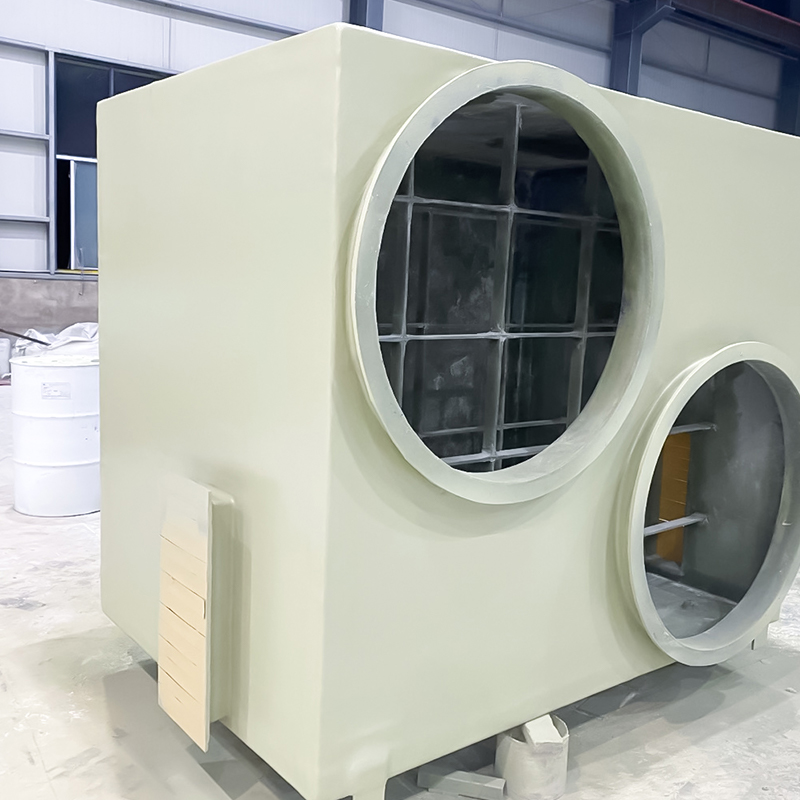 Fibreglass activated carbonis adsorption arca