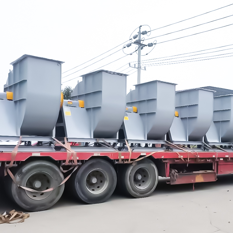 Carbon chalybe centrifuga fan