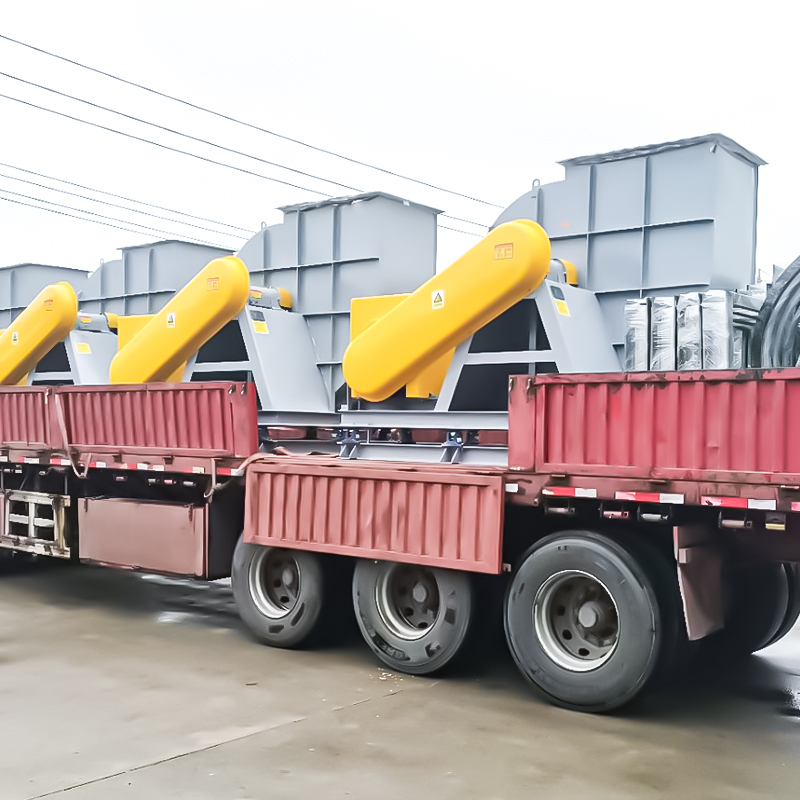 Carbon chalybe centrifuga fan