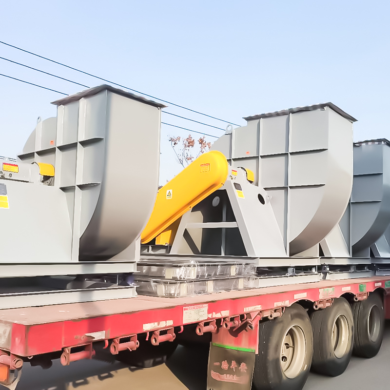 Carbon chalybe centrifuga fan