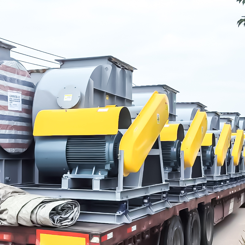 Carbon chalybe centrifuga fan