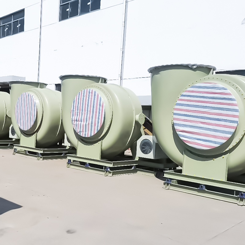 FRP medium et humilis pressura anti-corrosionis fans