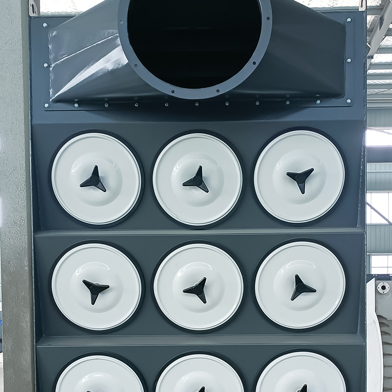 Adapter pulvis collector