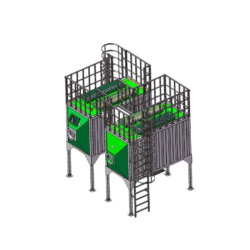 Top loading and bottom side loading carbo chalybe activated carbonis adsorption box